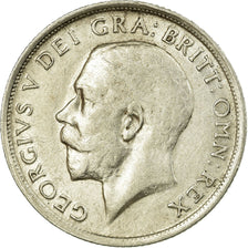 Coin, Great Britain, George V, Shilling, 1915, EF(40-45), Silver, KM:816