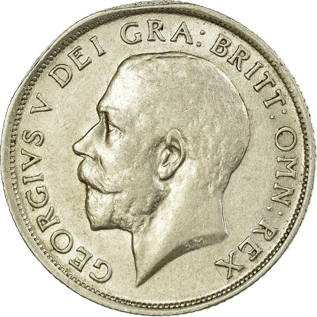 Coin, Great Britain, George V, Shilling, 1915, VF(30-35), Silver, KM:816