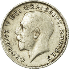 Coin, Great Britain, George V, 6 Pence, 1914, EF(40-45), Silver, KM:815
