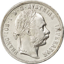 AUSTRIA, Florin, 1879, KM #2222, MS(60-62), Silver, 29.2, 12.28