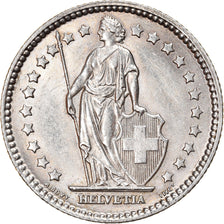 Coin, Switzerland, Franc, 1914, Bern, AU(55-58), Silver, KM:24