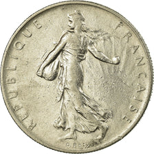 Moeda, França, Semeuse, Franc, 1962, Paris, EF(40-45), Níquel, KM:925.1