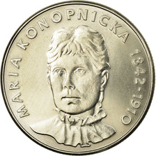 Münze, Polen, Maria Konopnicka, 20 Zlotych, 1978, Warsaw, VZ, Copper-nickel