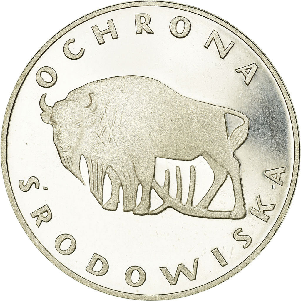 Coin, Poland, 100 Zlotych, 1977, Warsaw, BE, MS(63), Silver, KM:87