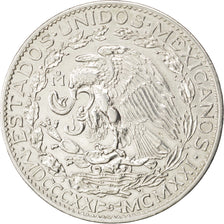 MEXICO, 2 Pesos, 1921, Mexico City, KM #462, AU(55-58), Silver, 39, 26.51