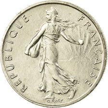 Munten, Frankrijk, Semeuse, 1/2 Franc, 2000, ZF, Nickel, KM:931.2, Gadoury:429