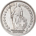 Coin, Switzerland, Franc, 1947, Bern, AU(50-53), Silver, KM:24