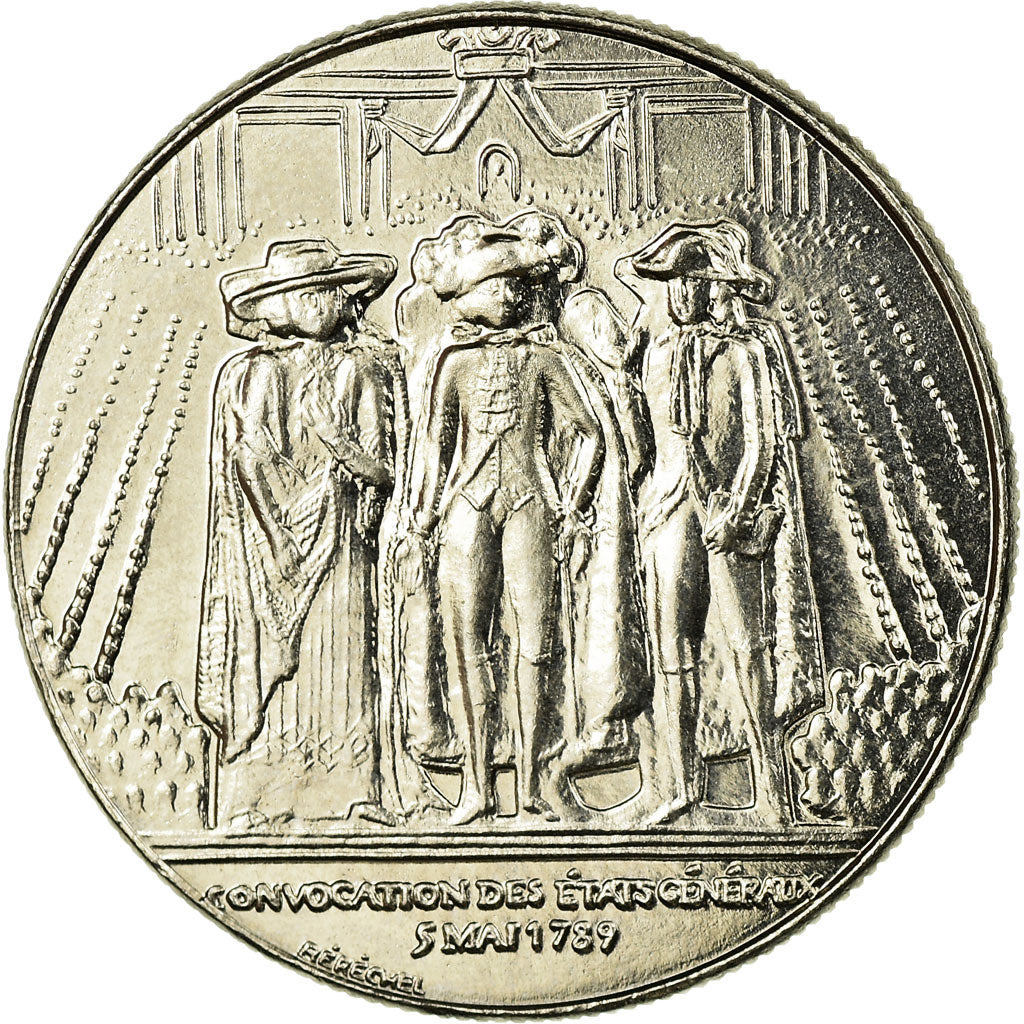 Moneta, Francia, États généraux, Franc, 1989, SPL-, Nichel, KM:967