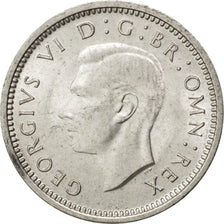 GREAT BRITAIN, 3 Pence, 1937, KM #848, MS(60-62), Silver, 16, 1.41