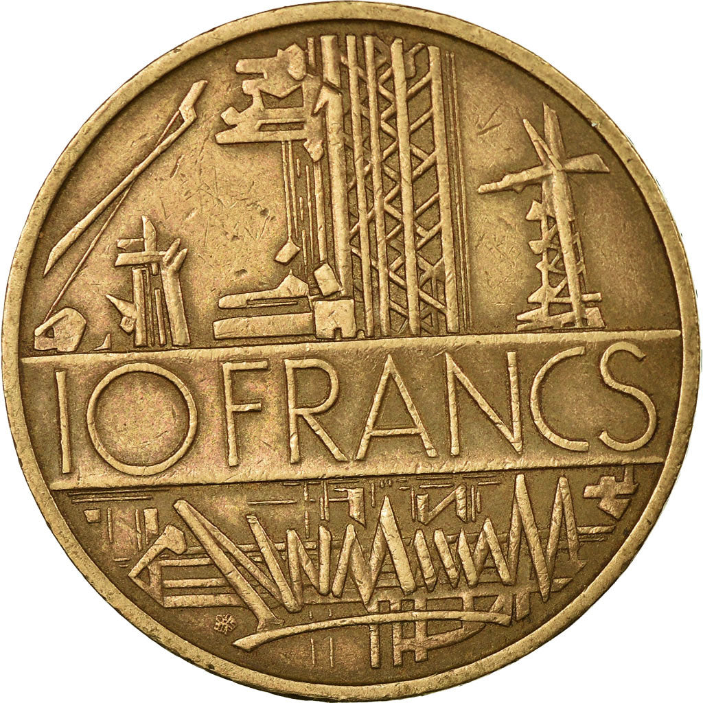 Monnaie, France, Mathieu, 10 Francs, 1977, TB+, Nickel-brass, Gadoury:814