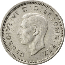 GREAT BRITAIN, 3 Pence, 1940, KM #848, MS(60-62), Silver, 16, 1.40