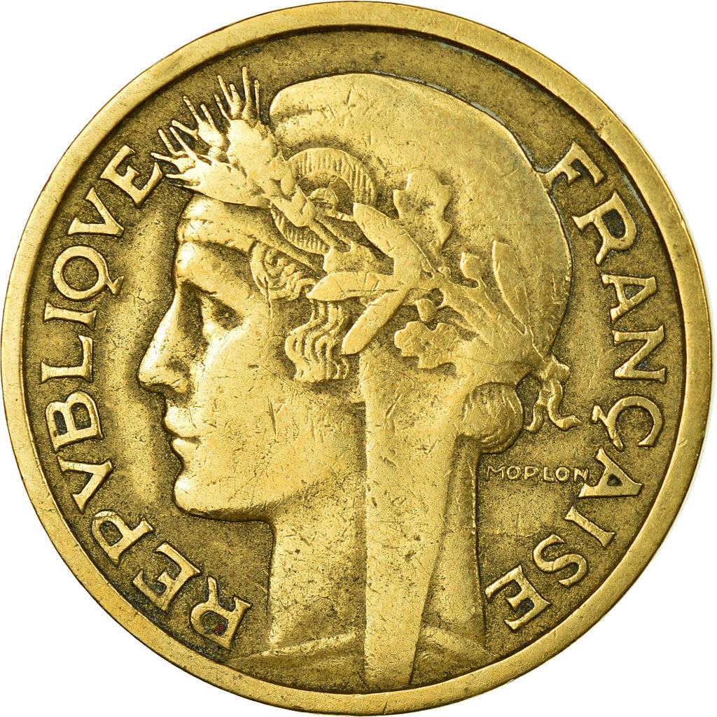 Coin, France, Morlon, 2 Francs, 1932, VF(30-35), Aluminum-Bronze, KM:886