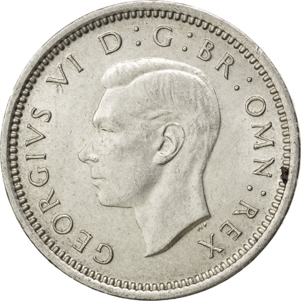 GREAT BRITAIN, 3 Pence, 1940, KM #848, MS(60-62), Silver, 16, 1.41
