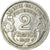 Munten, Frankrijk, Morlon, 2 Francs, 1947, FR+, Aluminium, KM:886a.1