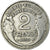 Munten, Frankrijk, Morlon, 2 Francs, 1950, Beaumont - Le Roger, FR, Aluminium