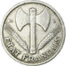 Moneta, Francia, Bazor, 2 Francs, 1944, Beaumont - Le Roger, BB, Alluminio