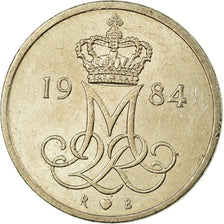 Monnaie, Danemark, Margrethe II, 10 Öre, 1984, Copenhagen, TTB, Copper-nickel