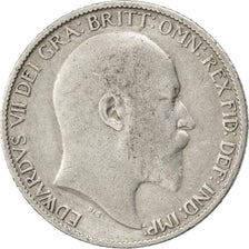 GREAT BRITAIN, 6 Pence, 1903, KM #799, VF(30-35), Silver, 19.5, 2.75