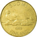 Moneta, Finlandia, 5 Markkaa, 1993, BB, Rame-alluminio-nichel, KM:73