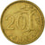 Moneta, Finlandia, 20 Pennia, 1971, EF(40-45), Aluminium-Brąz, KM:47