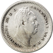 GREAT BRITAIN, 1-1/2 Pence, 1834, KM #719, AU(50-53), Silver, 0.69