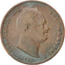 GREAT BRITAIN, 1/2 Penny, 1831, KM #706, VF(30-35), Copper, 28, 8.97
