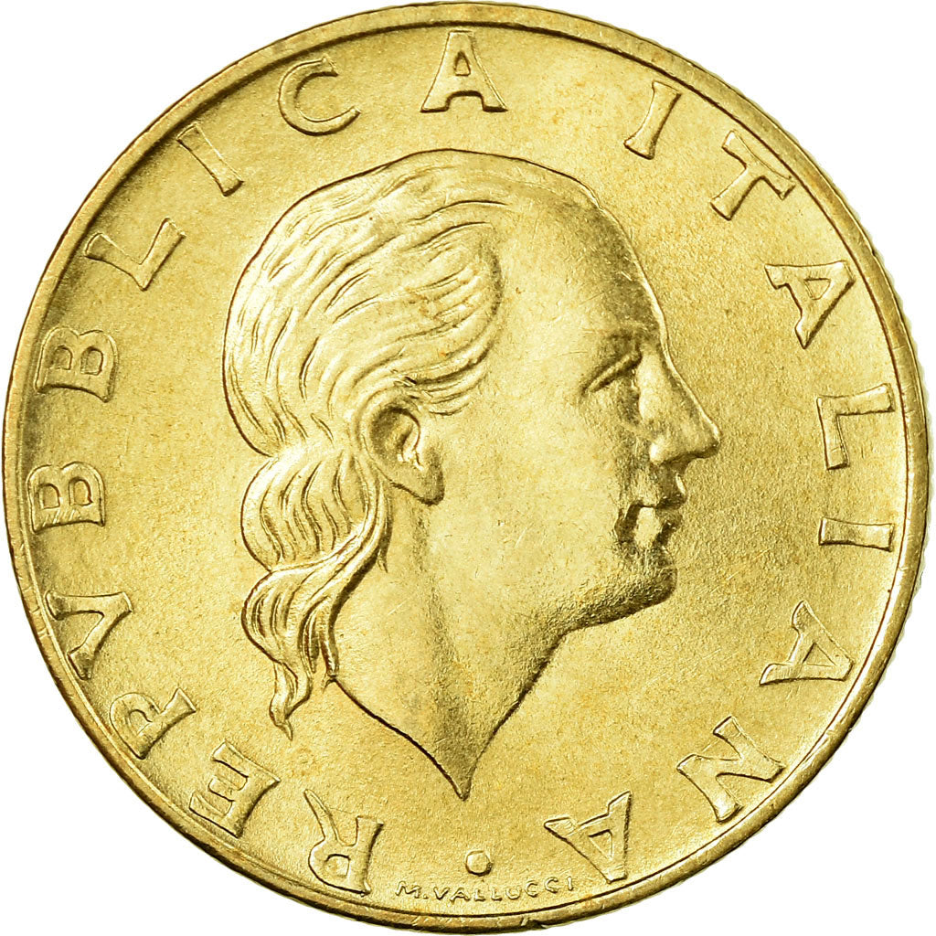 Coin, Italy, Genoa Stamp Exposition, 200 Lire, 1992, Rome, AU(55-58)