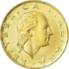 Coin, Italy, Genoa Stamp Exposition, 200 Lire, 1992, Rome, AU(55-58)