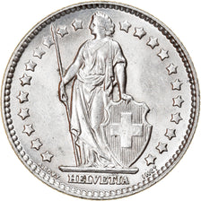 Coin, Switzerland, Franc, 1963, Bern, MS(63), Silver, KM:24