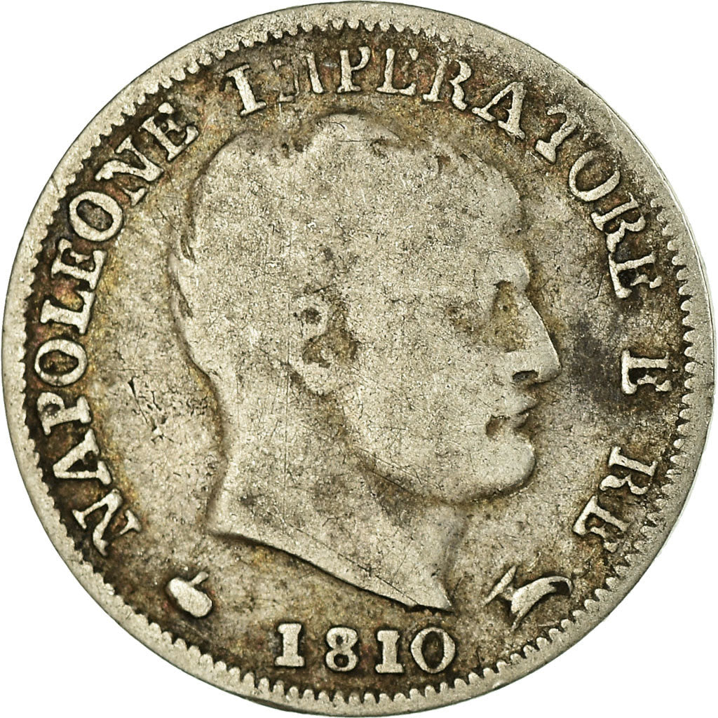Coin, ITALIAN STATES, KINGDOM OF NAPOLEON, Napoleon I, 5 Soldi, 1810, Milan