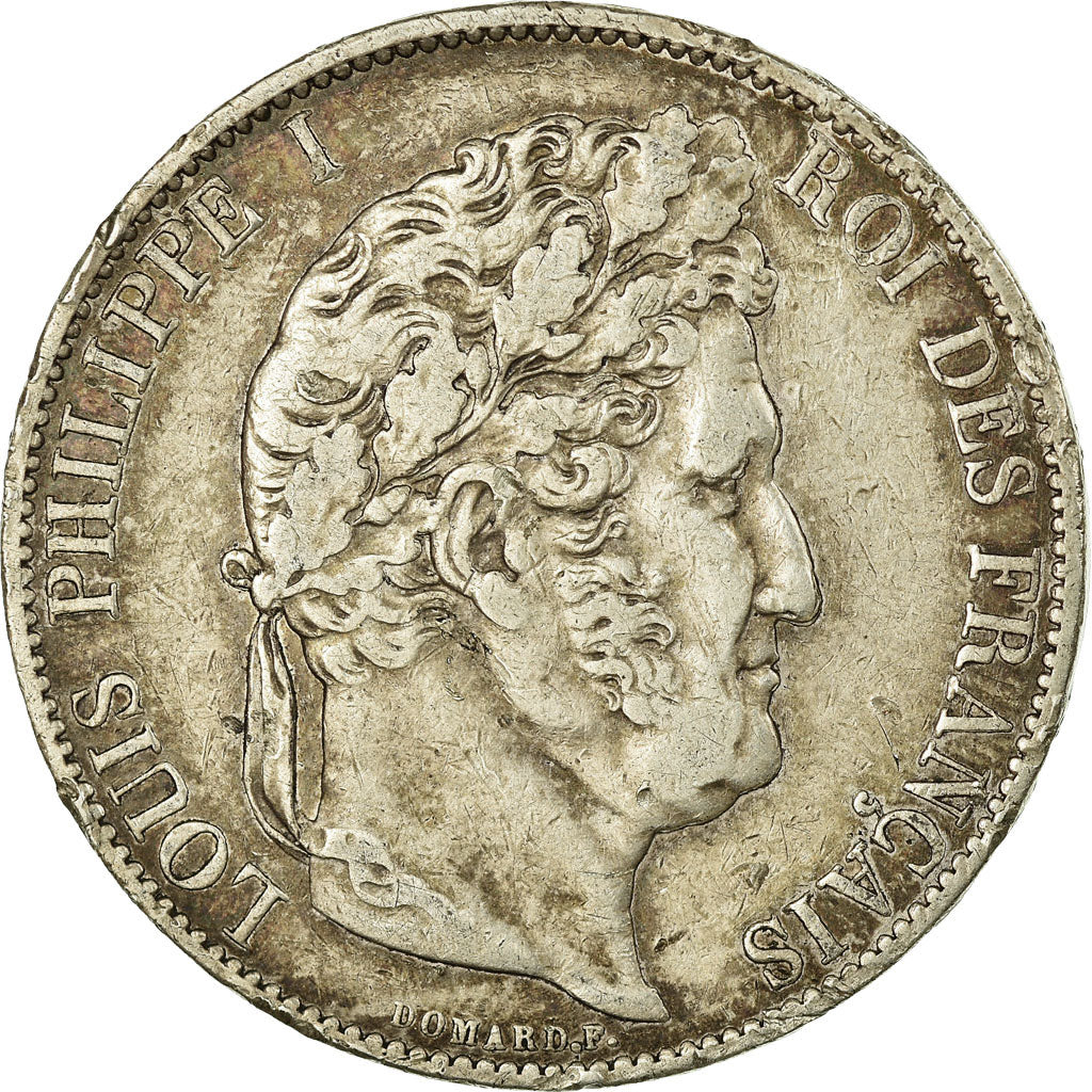 Coin, France, Louis-Philippe, 5 Francs, 1848, Paris, EF(40-45), Silver