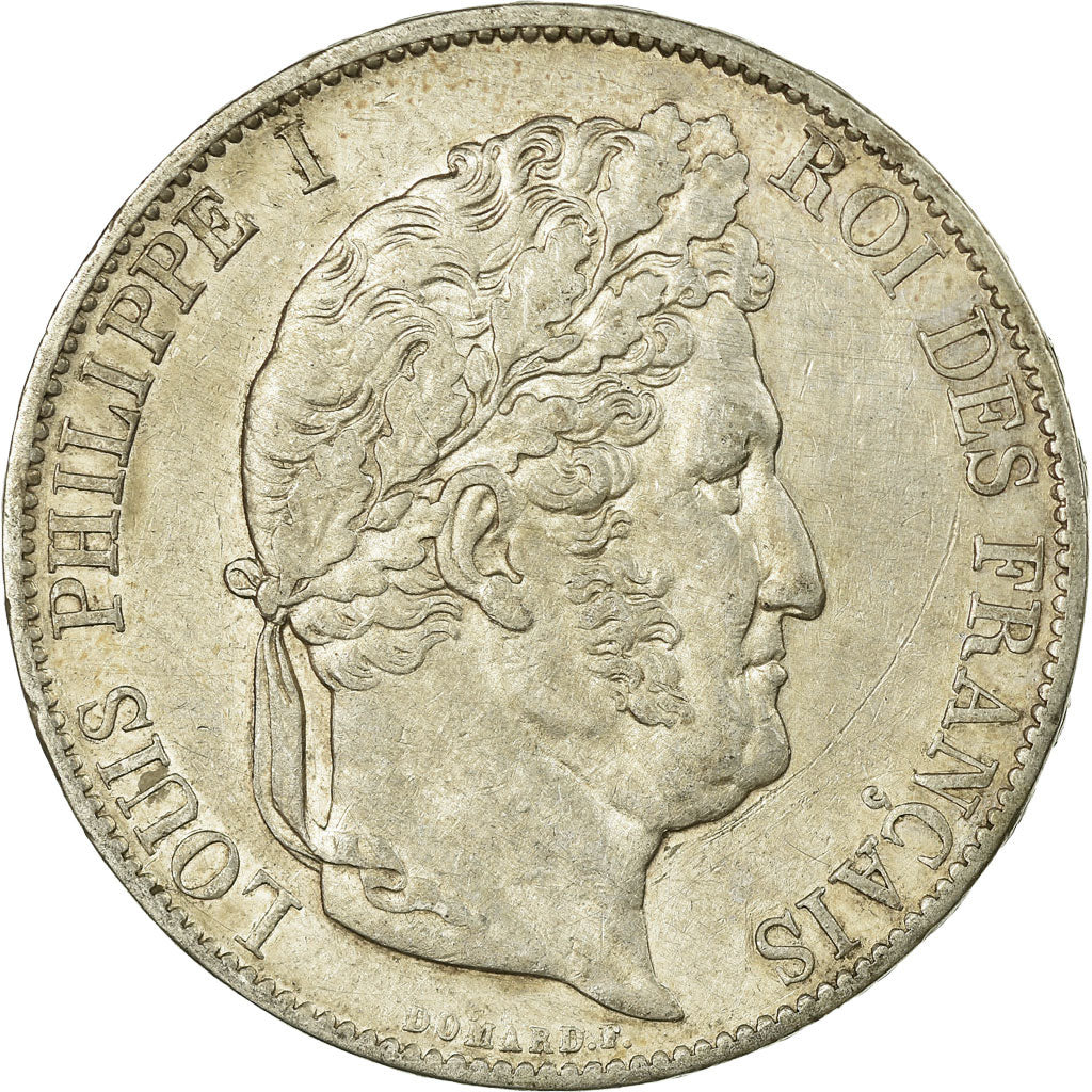 Monnaie, France, Louis-Philippe, 5 Francs, 1847, Paris, TTB, Argent