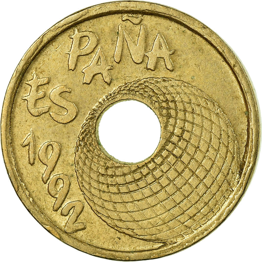 Monnaie, Espagne, Juan Carlos I, Tower of Gold in Seville, 25 Pesetas, 1992
