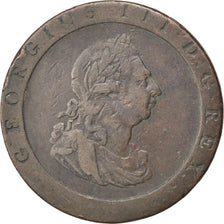GREAT BRITAIN, Penny, 1797, KM #618, VF(30-35), Copper, 28.64