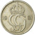 Moeda, Suécia, Carl XVI Gustaf, 50 Öre, 1981, EF(40-45), Cobre-níquel, KM:855