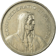 Coin, Switzerland, 5 Francs, 1968, Bern, EF(40-45), Copper-nickel, KM:40a.1