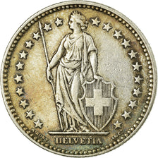 Coin, Switzerland, 2 Francs, 1936, Bern, EF(40-45), Silver, KM:21