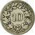 Monnaie, Suisse, 10 Rappen, 1882, Bern, TB, Copper-nickel, KM:27