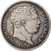 GREAT BRITAIN, Shilling, 1820, KM #666, VF(30-35), Silver, 5.49