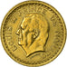 Münze, Monaco, Louis II, Franc, Undated (1943), SS+, Bronze-Aluminium, KM:New