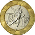 Moeda, França, Génie, 10 Francs, 2000, EF(40-45), Bimetálico, KM:964.1