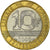 Coin, France, Génie, 10 Francs, 2000, EF(40-45), Bi-Metallic, KM:964.1