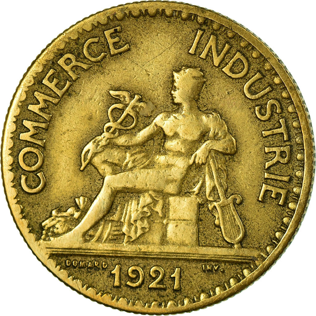 Coin, France, Chambre de commerce, 50 Centimes, 1921, EF(40-45)