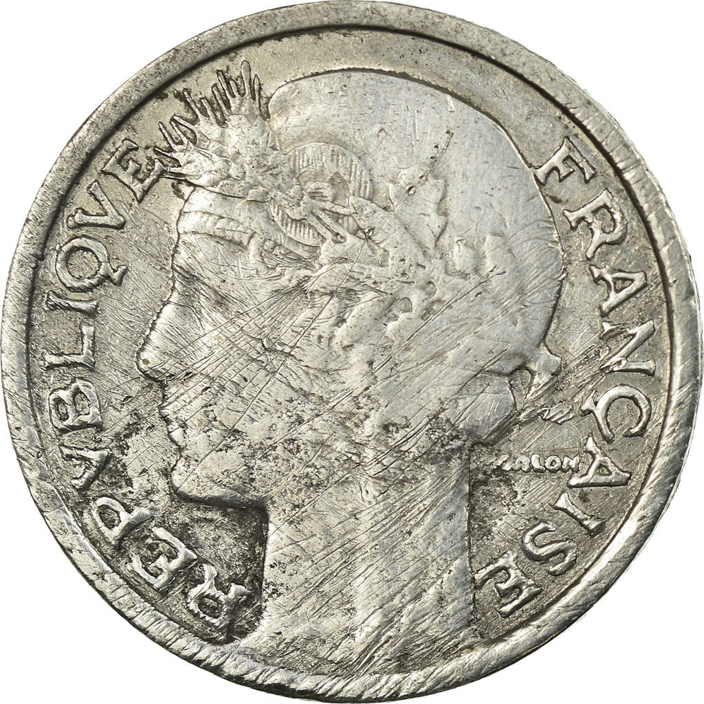 Moneta, Francja, Morlon, 50 Centimes, 1945, Beaumont - Le Roger, EF(40-45)
