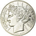 Coin, France, Fraternité, 100 Francs, 1988, EF(40-45), Silver, KM:966