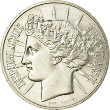 Coin, France, Fraternité, 100 Francs, 1988, EF(40-45), Silver, KM:966