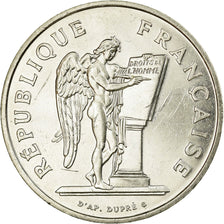 Coin, France, Droits de l'Homme, 100 Francs, 1989, EF(40-45), Silver, KM:970