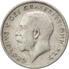 GREAT BRITAIN, 6 Pence, 1916, KM #815, EF(40-45), Silver, 19.5, 2.76