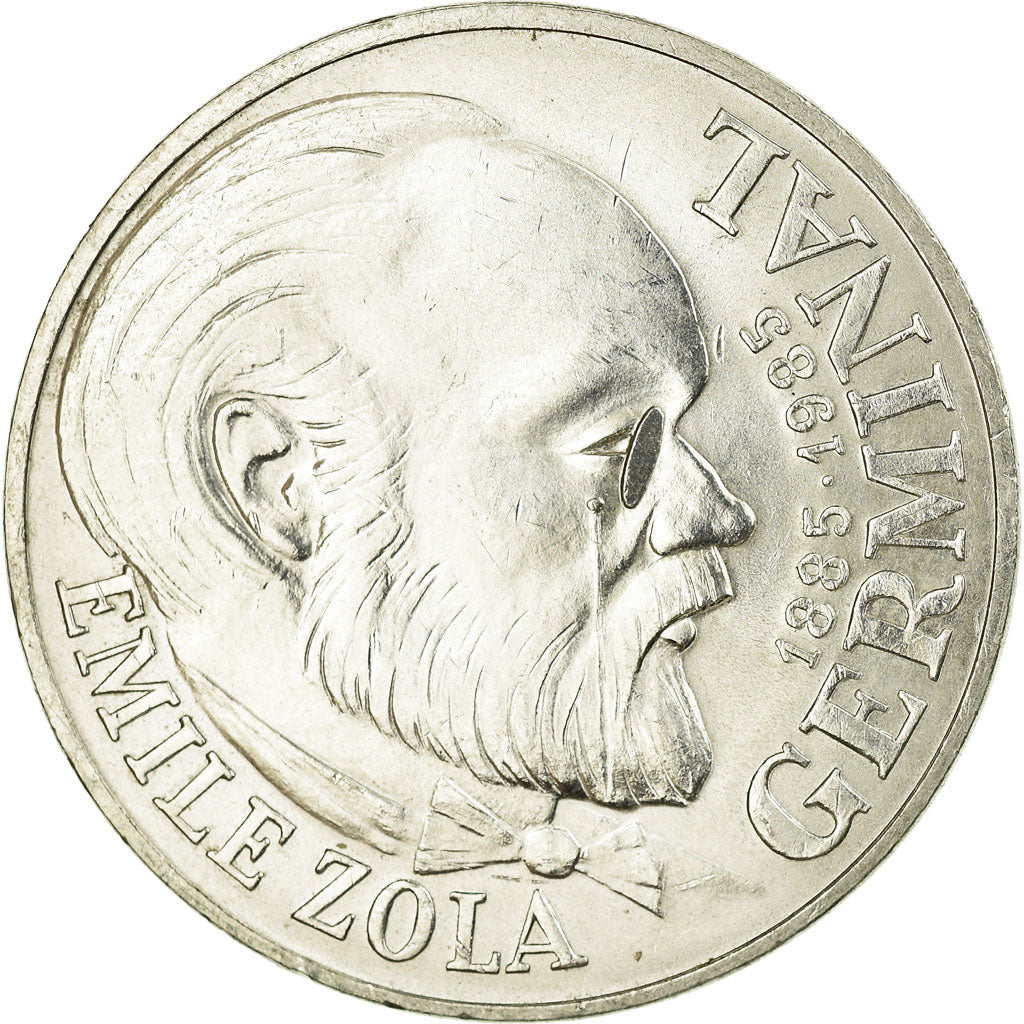 Munten, Frankrijk, Germinal, 100 Francs, 1985, ZF+, Zilver, KM:957, Gadoury:900