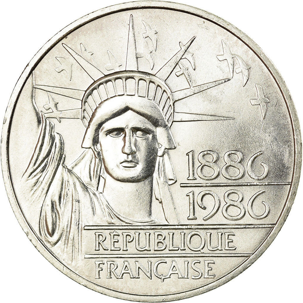 Monnaie, France, Statue de la Liberté, 100 Francs, 1986, SUP, Argent